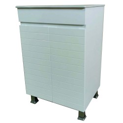 Долен PVC шкаф за баня КРАСИ с мивка ЛИНЕА 65 2509